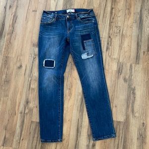 Cabi Jeans with patches